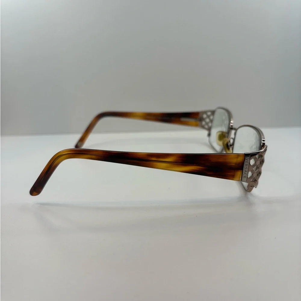 VERSACE EYEGLASSES MOD 1160 1052‎ 53•16•130 VERSACE GLASSES RECTANGULAR